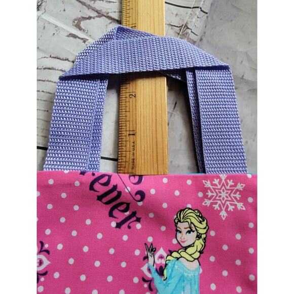 Frozen Crayon Holder Tote Bag Handmade Childrens Bag - Picture 8 of 8